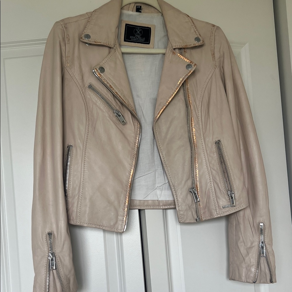 Stylish Faux Leather Jacket